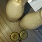 Vintage mid century Miniature Milk Bottles Salt And Pepper Shakers free shipping