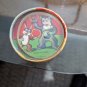 Vintage Dexterity Monkey- Bunny/Put a Ring on Finger Round Hand Held Game Japan