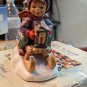 Goebel Hummel Figurine, Ride into Christmas, TMK6, #396 2/0, 1982 W. Germany