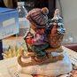 Goebel Hummel Figurine, Ride into Christmas, TMK6, #396 2/0, 1982 W. Germany