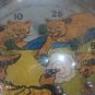 Vintage 1951 Baby World Co NY Dexterity Game Dome Lions Man With Gun Made In USA