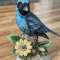 Napcoware Japan Swallow Tanager Limited Edition 7250 Blue Figurine 5" Tall