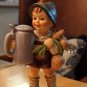 Goebel Hummel Figurine For Father no 87 TMK 3 5 3/4" Stein & Turnips W Germany