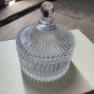 Decorative Art  Glass Bowl With Lid