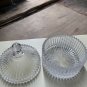 Decorative Art  Glass Bowl With Lid
