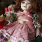 Vintage Doll "Marie, Marie , quite contrary" design by Chris Miller with stand
