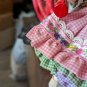 Vintage Doll "Marie, Marie , quite contrary" design by Chris Miller with stand