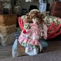 Vintage Doll "Marie, Marie , quite contrary" design by Chris Miller with stand