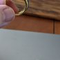 925 Sterling Silver GIE India Wide Band Black Diamonds Pave Ring size 9.25