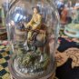 John Wayne - Franklin Mint Glass Dome Sculpture - Mounted Rider of the Plain's