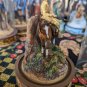 John Wayne - Franklin Mint Glass Dome Sculpture - Mounted Rider of the Plain's