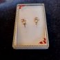 Vintage Santa Clip On Earings