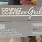 Maverick Electric Compact Countertop Grill Indoor White Stoneware 12" USA