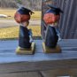 Pair of GOEBEL REDHEAD BACHELOR DEGREE FIGURINES (BOY GRADUATE) 5"H WEST GERMANY