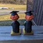 Pair of GOEBEL REDHEAD BACHELOR DEGREE FIGURINES (BOY GRADUATE) 5"H WEST GERMANY