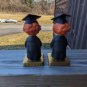 Pair of GOEBEL REDHEAD BACHELOR DEGREE FIGURINES (BOY GRADUATE) 5"H WEST GERMANY