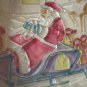 CRYSTAL CLEAR STUDIOS SLIEGH BELLS PLATTER/HAND PAINTED 14" 1991 JAPAN