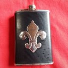 Vintage Stainless Steel Whiskey Flask