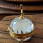 Gorgeous Small Vintage Swarovski Crystal Apple Photo Frame Box
