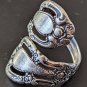 Vintage Sterling Silver BEAU Spoon Ring