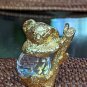 Swarovski Based Crystal Golden Koala Bear Figurine 1.5"