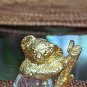 Swarovski Based Crystal Golden Koala Bear Figurine 1.5"