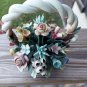 Vintage Capodimonte Flower Basket Mollica Italy