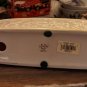 Lenox Menorah Ivory Porcelain Gold Edge made in USA