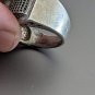 Vintage 925 Silver Black Diamond Pave Wide Band Size 9 Ring