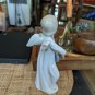 Lladro Nao Angel Playing the Banjo Porcelain Figurine #192 clipped wing.