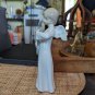 Lladro Nao Angel Playing the Banjo Porcelain Figurine #192 clipped wing.