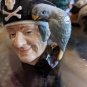 Vintage Royal Doulton Long John Silver 4" Toby Mug 1951