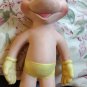 Vintage 50s MICKEY MOUSE Disney Rubber Plastic Squishy Bath Tub Doll 10.50"