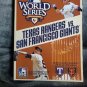 2010 World Series Program: Texas Rangers vs San Francisco Giants