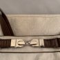 Rosetti White And Brown Purse