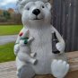 Vintage 1998 Coca-Cola Christmas Santa Polar Bear Cookie Jar Collectors Holiday&Acirc;&nbsp;