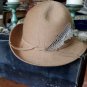 Adolfo II Beige fedora felt Hat