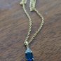 Classic Emerald Cut Blueish Tanzanite CZ Pendant