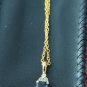 Classic Emerald Cut Blueish Tanzanite CZ Pendant