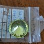 Lab Canary Green Diamond Round Polished Stone 52.00 cts