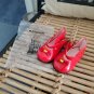 Vintage Playhouse Collection Red Doll Shoes Taiwan