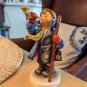 Goebel Hummel Figurine  HUM 15/I  Hear Ye Hear Ye TMK5  6" Hiker Boy W 'Shofar'