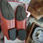 Talbots Ashton 3 Orange Ginger Leather Shoes Size 7M