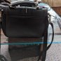 Small Leather Black Ladies Purse With W Insignia