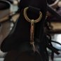 Small Leather Black Ladies Purse With W Insignia