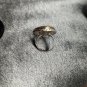 True Vintage Large Jasper Silver Ring Size 7.5