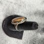 True Vintage Large Jasper Silver Ring Size 7.5