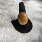 True Vintage Large Jasper Silver Ring Size 7.5