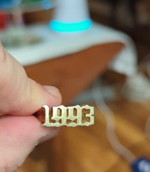 1993 Year Golden Ring Size 5.5