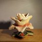 Capodimonte Flower Single Candle Holder Set Of Two
